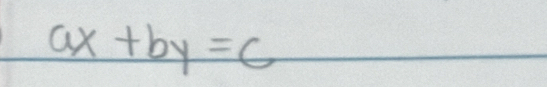 ax+by=6