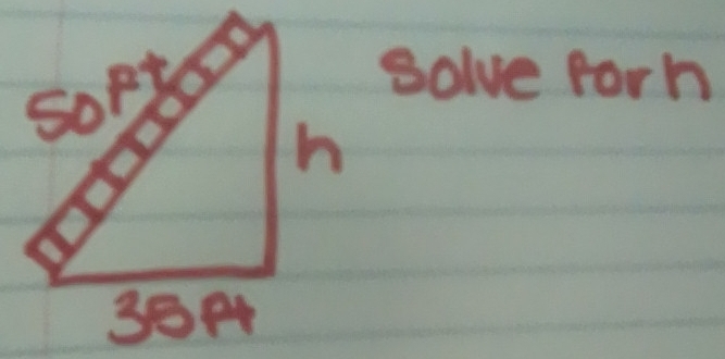 solve forh