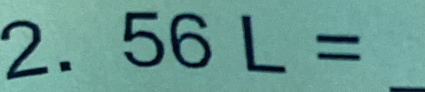 56L _ ^circ  _