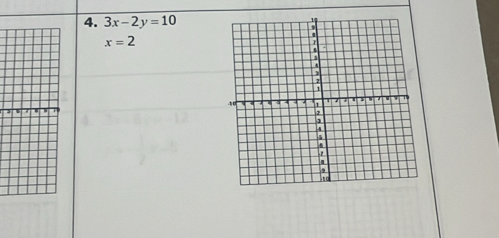 3x-2y=10
x=2
5