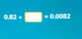 0.82/ □ =0.0082