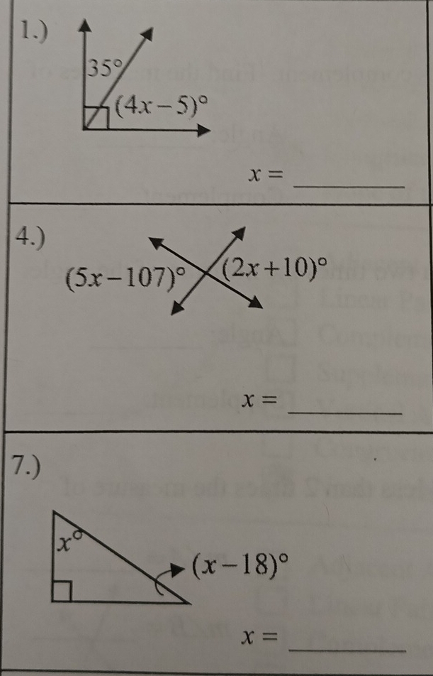 1.)
x=
_
4.)
_
x=
7.)
_
x=