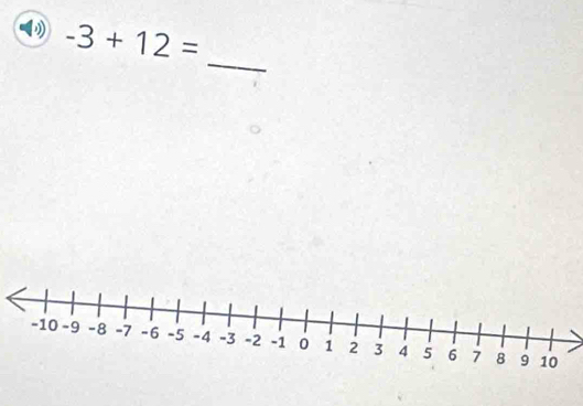 -3+12=
_