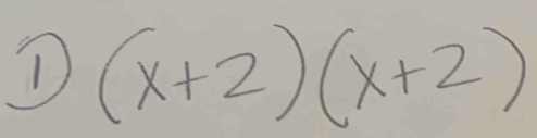 (x+2)(x+2)