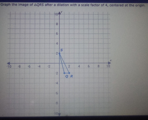 Graph the image of