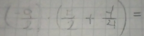 ( (-9)/2 ,( 1/2 + (-1)/4 )=