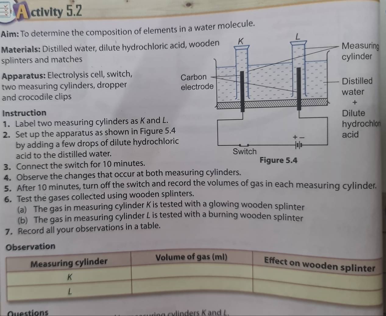 Selesai:ctivity 5.2 Aim: To determine the composition of elements in a ...
