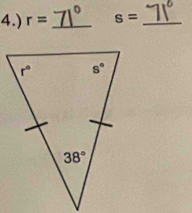 4.) r= _
_ s=