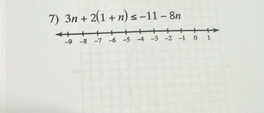 3n+2(1+n)≤ -11-8n