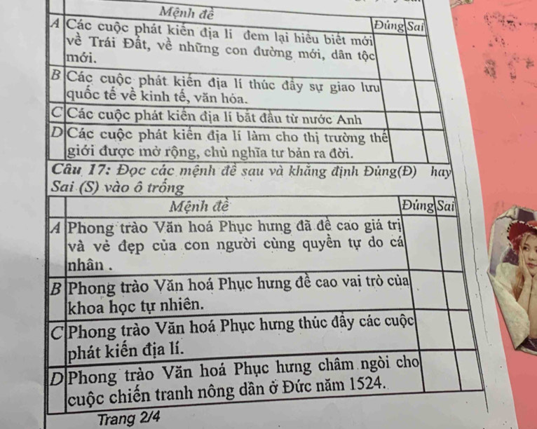 Mệnh đề 
Trang 2/4