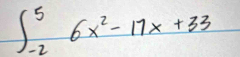 ∈t _(-2)^56x^2-17x+33