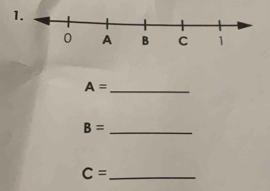 A= _
B= _ 
_ C=