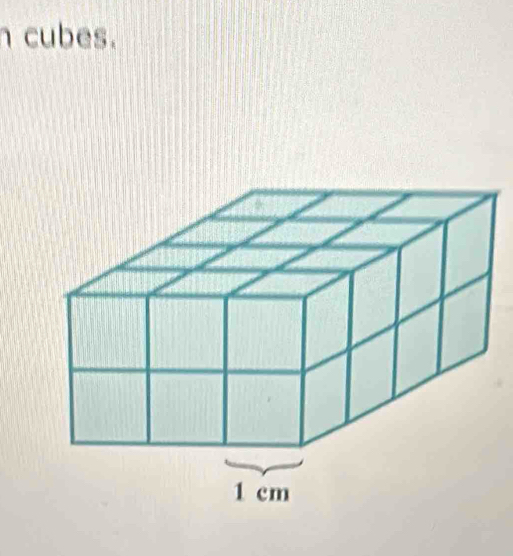 cubes.