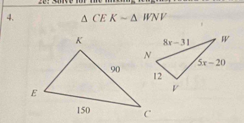 △ CEKsim △ WNV