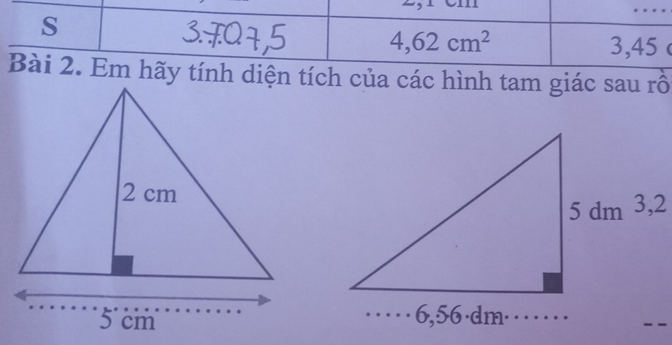 4,62cm^2 3,45