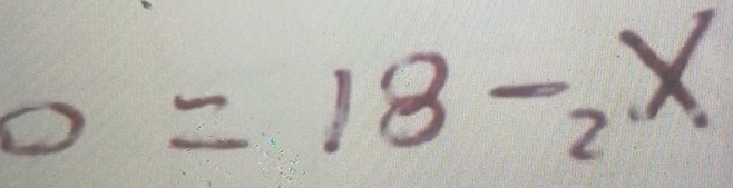 b=18-_2x