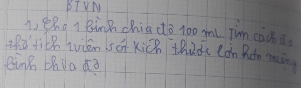 BTVM 
i, eng i Binn chia do 100 m (. Tum cacn d 
thot( ivién sá Kicn thadc Rón Rón mng 
Binn chiadò