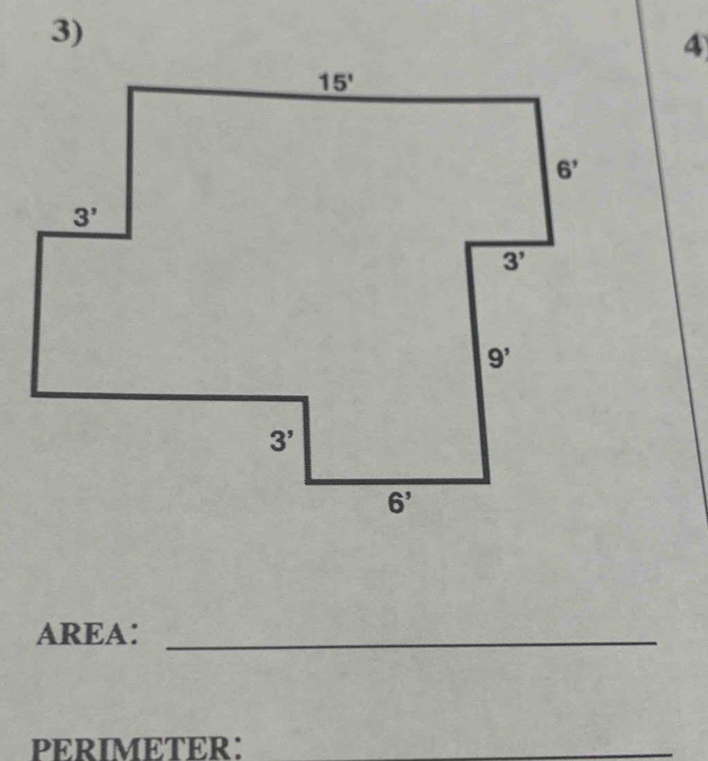 AREA:_
PERIMETER: