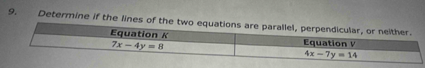 Determine if the l