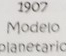 1907 
Modelo 
planetario