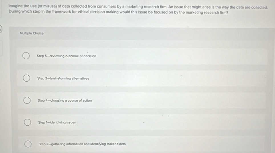 Solved: Imagine the use (or misuse) of data collected from consumers by ...
