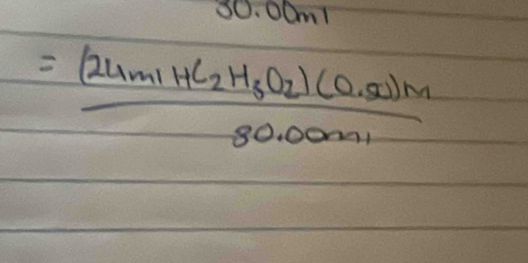 80. 00m1
=frac (24m_1HC_2H_6O_2)(0.50)m80.00m_1