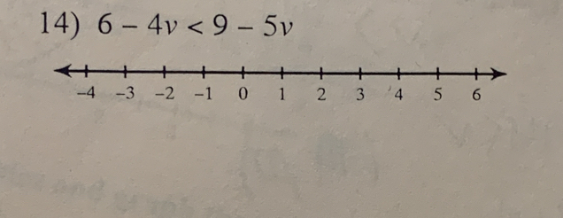 6-4v<9-5v</tex>