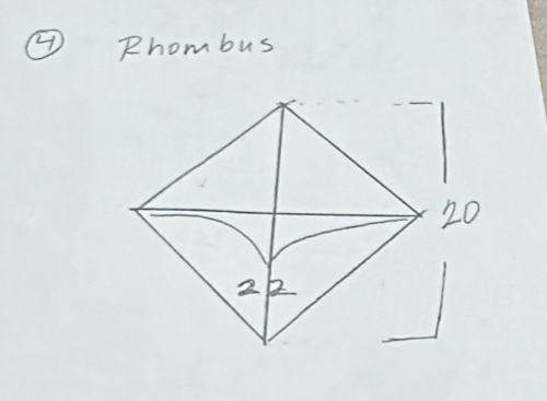 ④ Rhombus