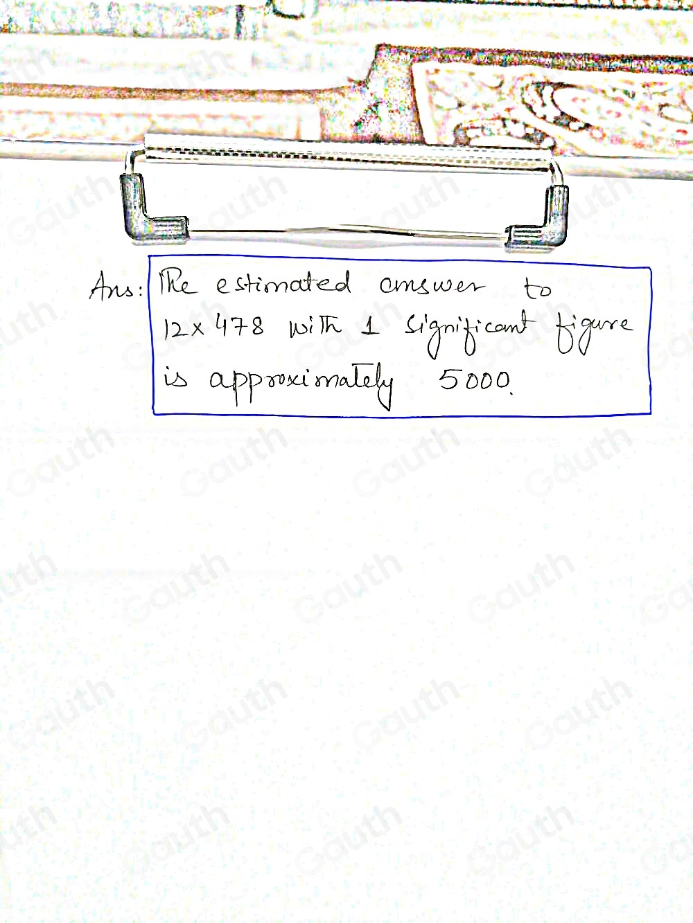 Solved: By first rounding both numbers to 1 significant figure ...