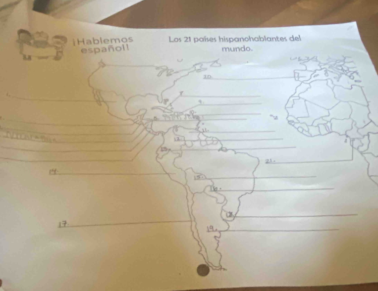 Hablemos Los 21 países hispanohablantes del 
españoll mundo. 
8 
2D. 
_ 
_ 
q._ 
_ 
_ 
_ 
_ 
_ 
_ 
_ 
_ 
_ 
_ 
_ 
_ 
_ 
_ 
_ 
_ 
_ 
_ 
_