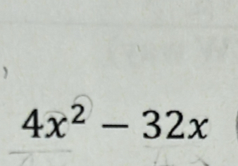 4x^2-32x