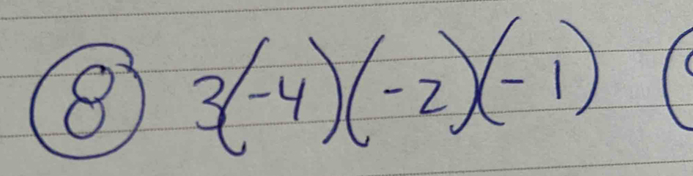 3(-4)(-2)(-1)