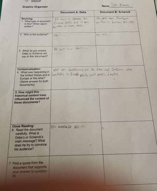 GROUP 
Graphic Organizer Name_ 
7