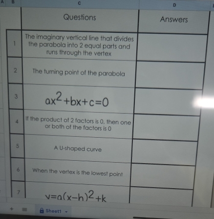 A B
C
D
Sheet1