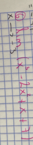 6 limlimits _to -3(x^3-2x^2+x+7)