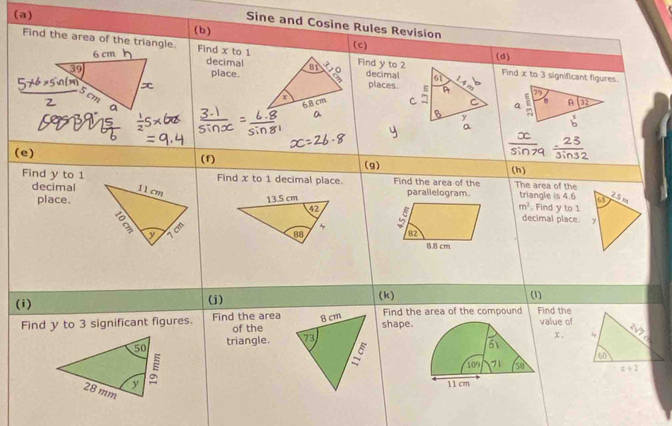 Sine and C
(
(