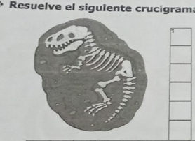 Resuelve el siguiente crucigram