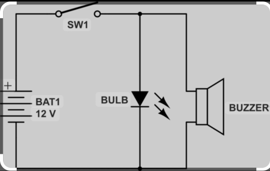 SW
+
BAT1 
BUZZER
12 V