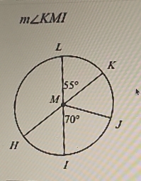 m∠ KMI