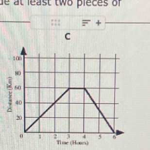 de at least two pieces of 
2 equiv + _ 
C