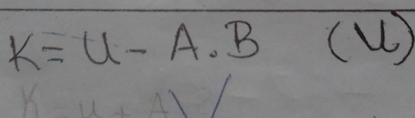 k=U-A· B (U)
frac 1a_n=frac □° 11+41