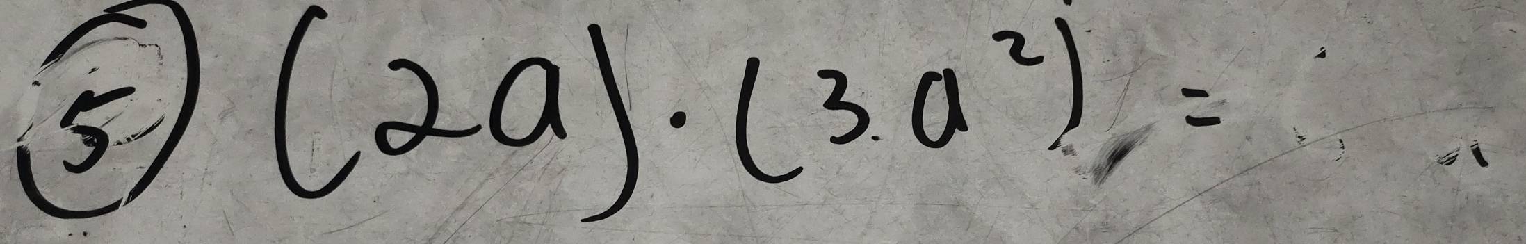 51 (2a)· (3a^2)=