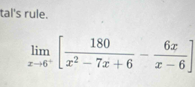 tal's rule.