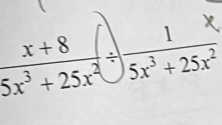 5x× +25x ○5x +25x²