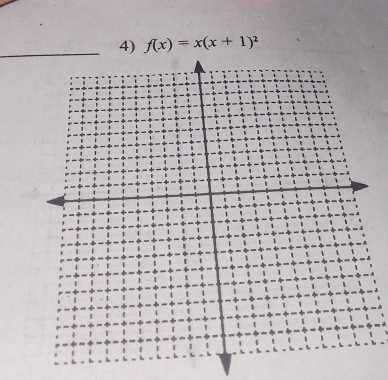 f(x)=x(x+1)^2