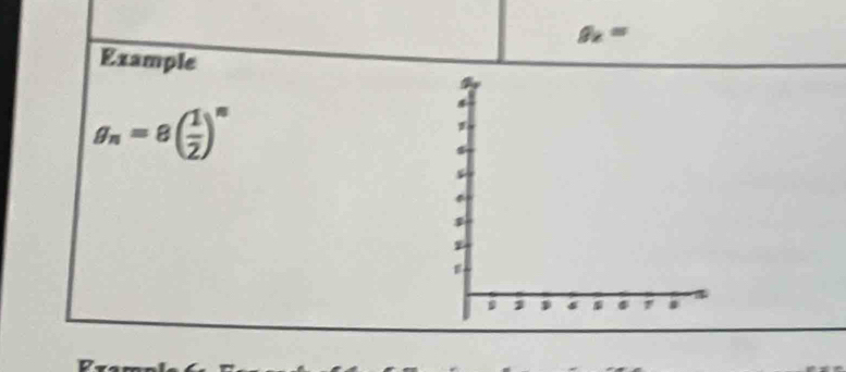 g_2=
Example
g_n=8( 1/2 )^n