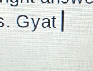 Gyat