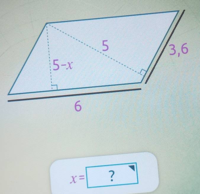 x= ?