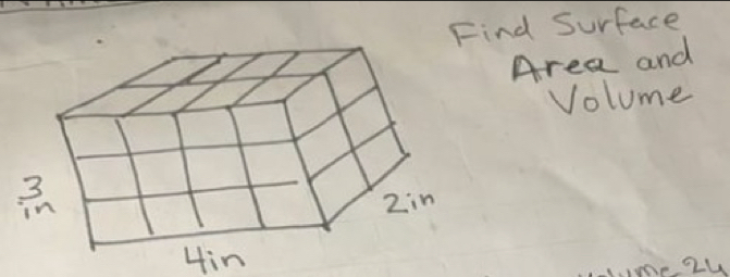 Find Surface 
Area and 
Volume 
Hin 
me 2u