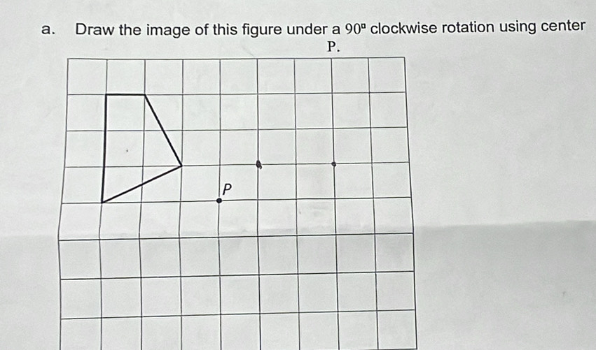 clockwise rotation using center